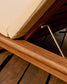 Sdraio Turqueta in legno massiccio di teak