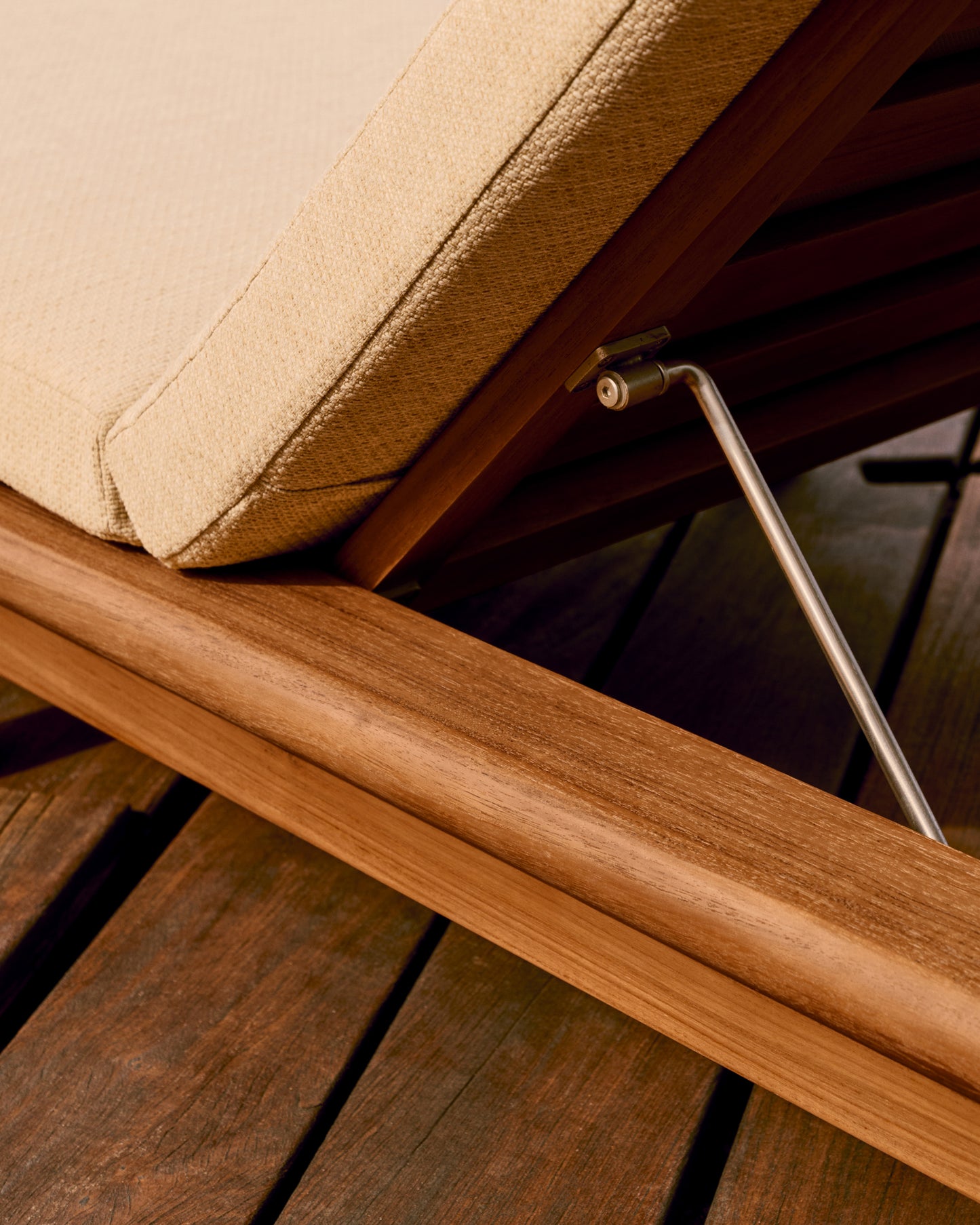 Sdraio Turqueta in legno massiccio di teak