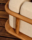 Poltrona Turqueta in legno massiccio di teak