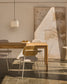 Tavolo allungabile Lenon con impiallacciatura e legno massiccio di rovere naturale 200 (280) x 90 cm