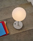 Lampada da tavolo da esterno Dinesh in allumium grigio 40 cm