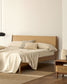 Letto Elan impiallacciatura e legno massiccio di noce corda materasso 160x200cm FSC Mix Credit