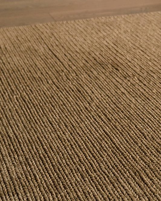 Tappeto Galinda di fibre sintetiche color taupe 160 x 230 cm