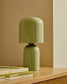 Lampada da tavolo Monze in metallo verniciato verde chiaro