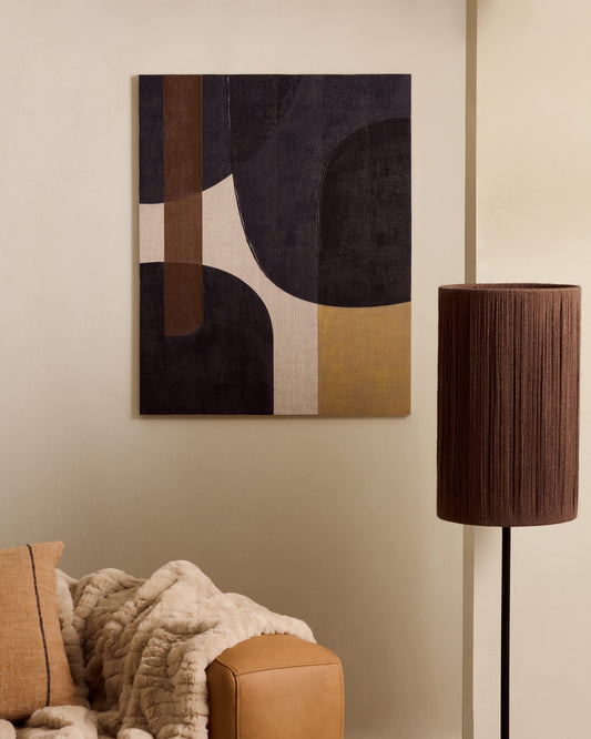 Quadro Tonol marrone 100 x 80 cm