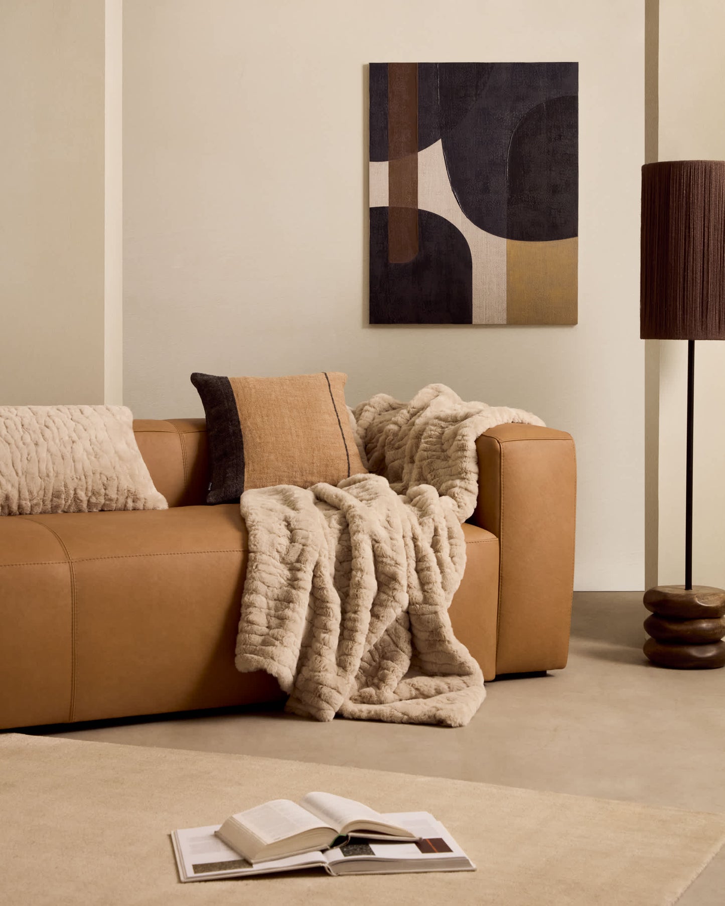 Quadro Tonol marrone 100 x 80 cm