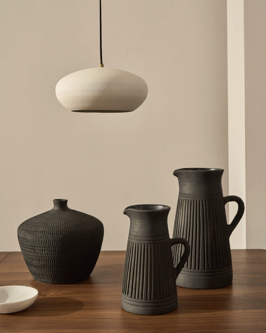Lampada da soffitto Inda in metallo bianco Ø 30 cm