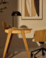 Scrivania Julia 120 x 65 cm in frassino naturale
