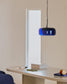 Lampada a soffitto Reig di vetro blu Ø 38 cm