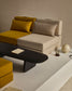 Pouf letto convertibile Arty beige 70 x 89 (200) cm