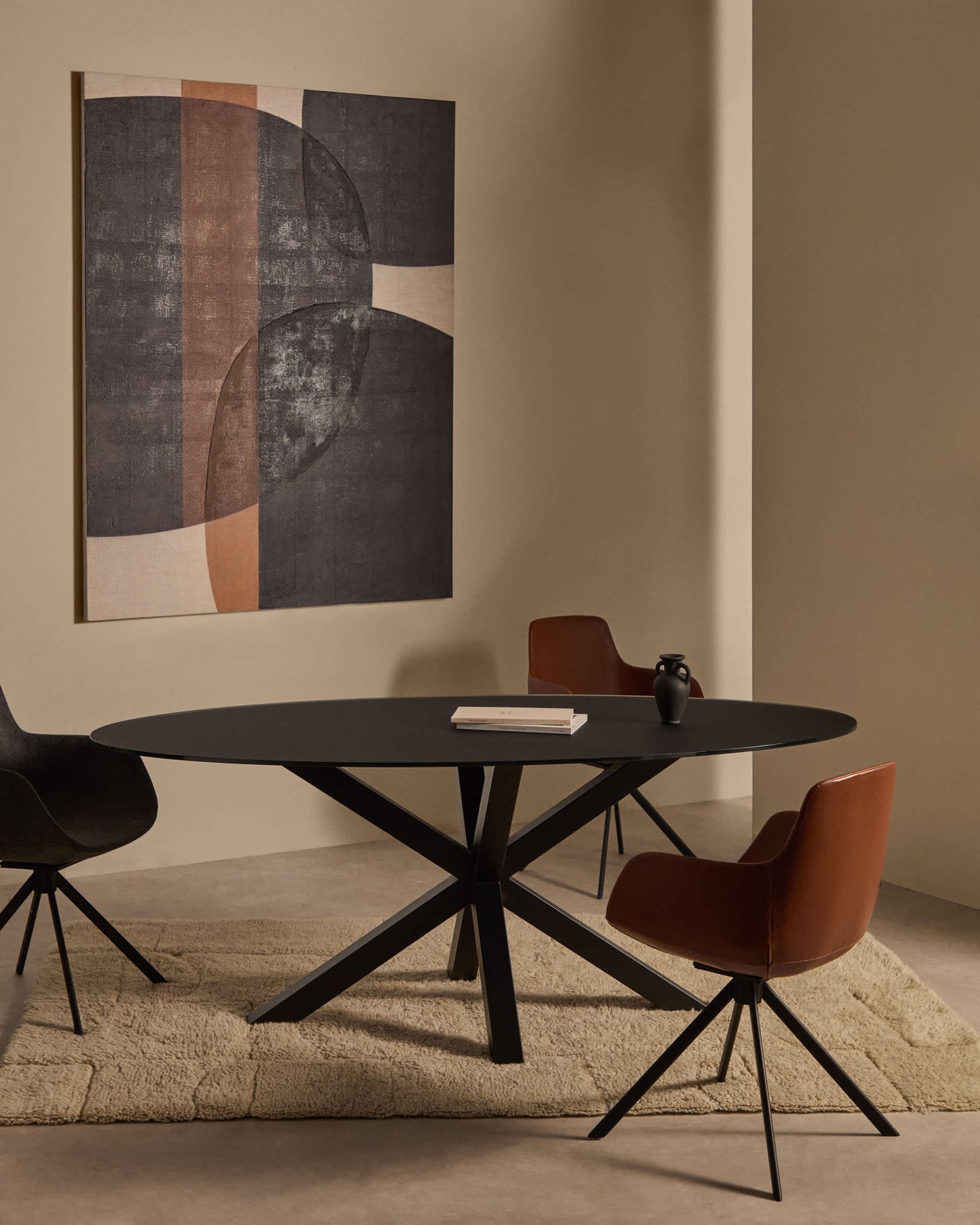 Quadro Tonol marrone 180 x 140 cm