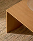 Tavolino d’appoggio Litto con impiallacciatura in rovere 55 x 40 cm