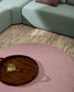 Pouf sfoderabile Kaeli viola Ø 120 cm