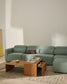 Tavolino salotto Litto impiallacciatura in rovere 140 x 70 cm
