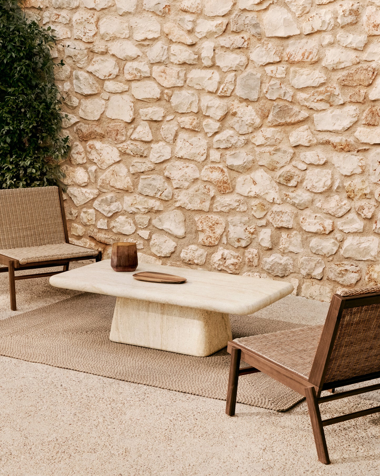 Tappeto Despas in fibre sintetiche beige 160 x 230 cm