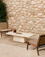 Tappeto Despas in fibre sintetiche beige 160 x 230 cm