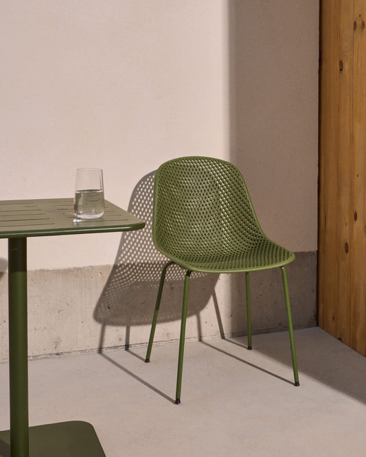 Sedia da esterno Quinby verde