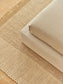 Letto sfoderabile Blok écru per materasso 160 x 200 cm