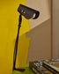 Lampada da tavolo Jula con morsetto in metallo nero