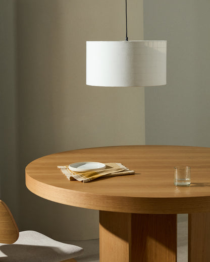 Paralume per lampada da soffitto Dulan in cotone Ø 45 cm