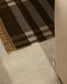 Tappeto Barani in fibre sintetiche marrone e nero 60 x 90 cm