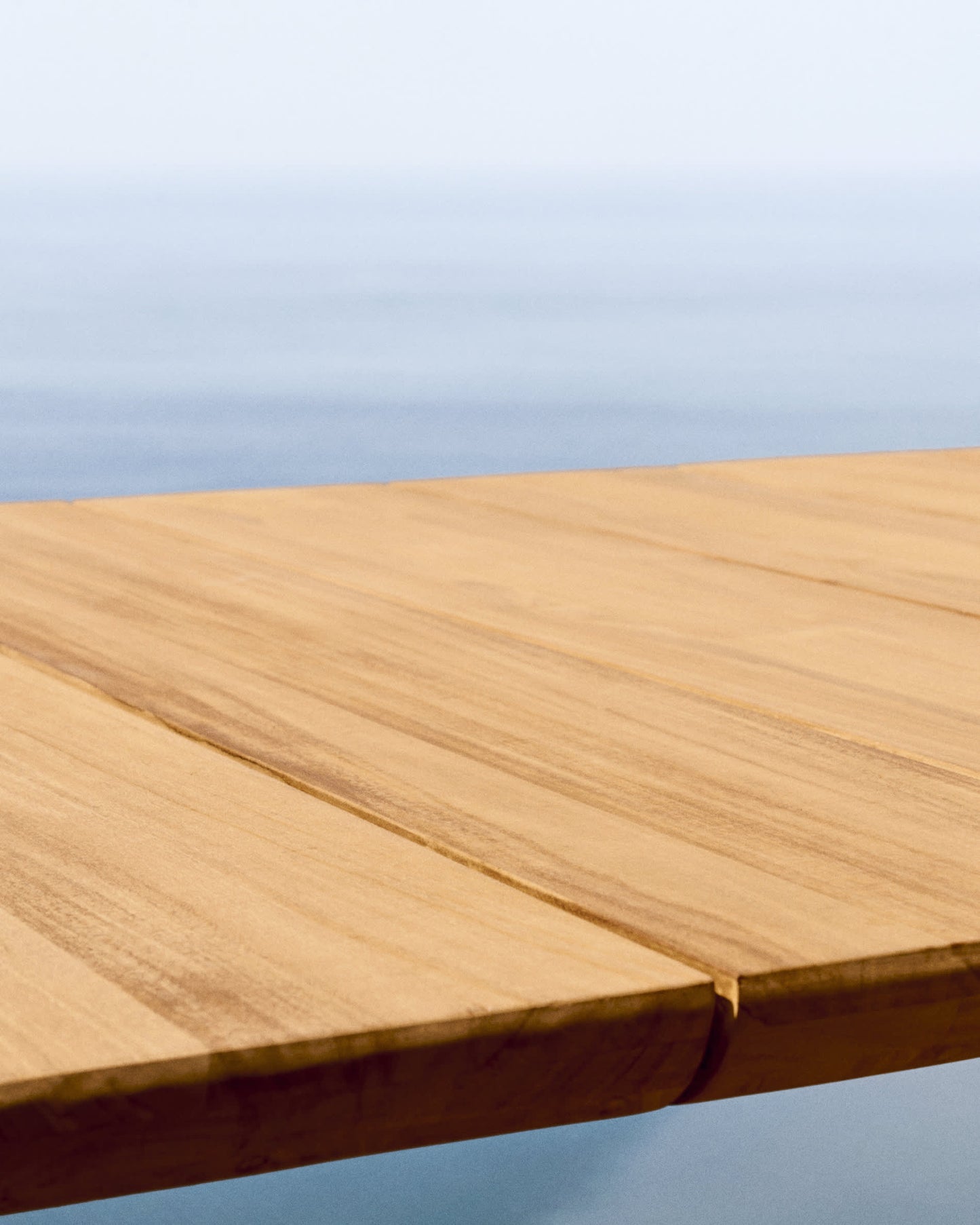 Tavolo Icaro in legno massiccio di teak 220 x 102 cm
