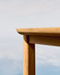 Tavolo Icaro in legno massiccio di teak 220 x 102 cm