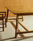 Tavolo Idun in legno impiallacciato e massello di rovere con finitura in tonalità naturale FSC Mix Credit 220 x 100 cm
