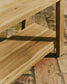 Panca Safara in legno massello di teak ricilato 100 cm