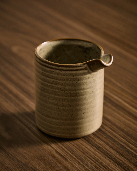 Tazza Alenia in ceramica marrone