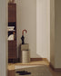 Portaombrelli grande Atin in metallo beige