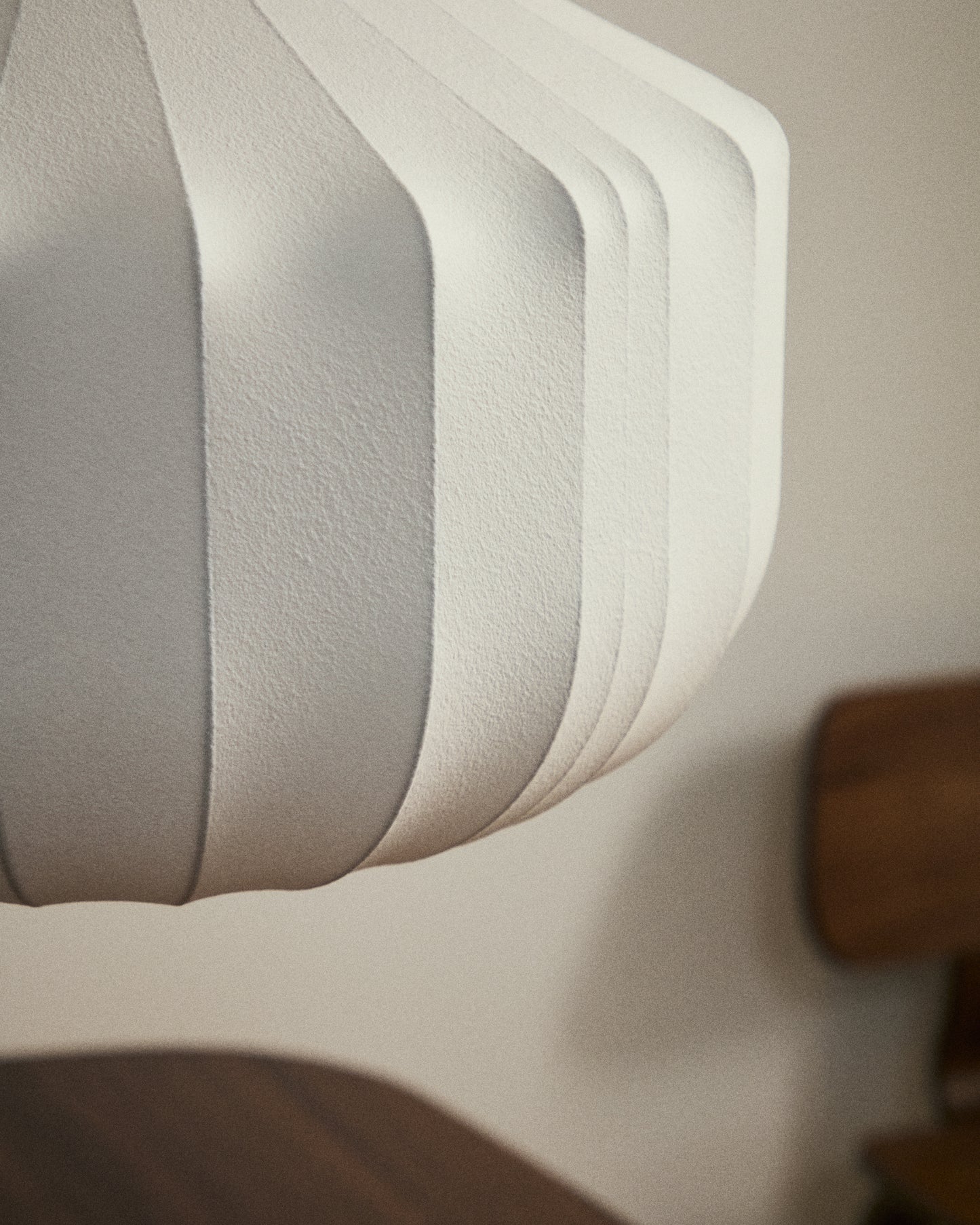 Lampada da soffitto Somar in fibre sintetiche e aste d'acciaio Ø 76 cm