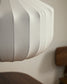Lampada da soffitto Somar in fibre sintetiche e aste d'acciaio Ø 76 cm