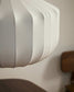 Lampada da soffitto Somar in fibre sintetiche e aste d'acciaio Ø 51 cm