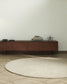 Tappeto Domm di lana beige Ø 200 cm