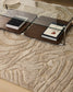 Tappeto Tribet in lana jacquard zebra 160 x 230 cm