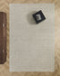 Tappeto Calira in lana jacquard intrecciata beige 300 x 200 cm
