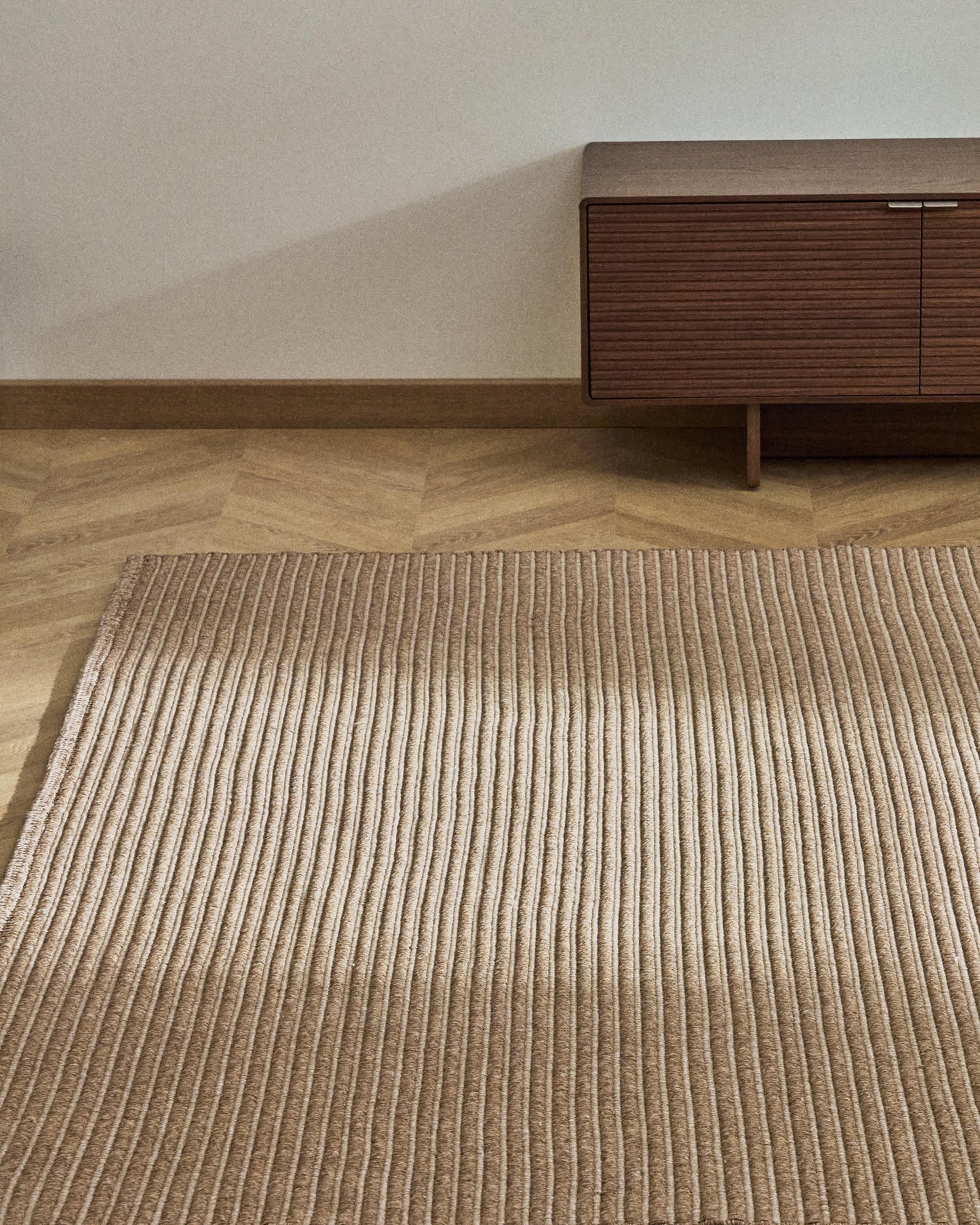 Tappeto Ardelia in fibre sintetiche beige 160 x 230 cm