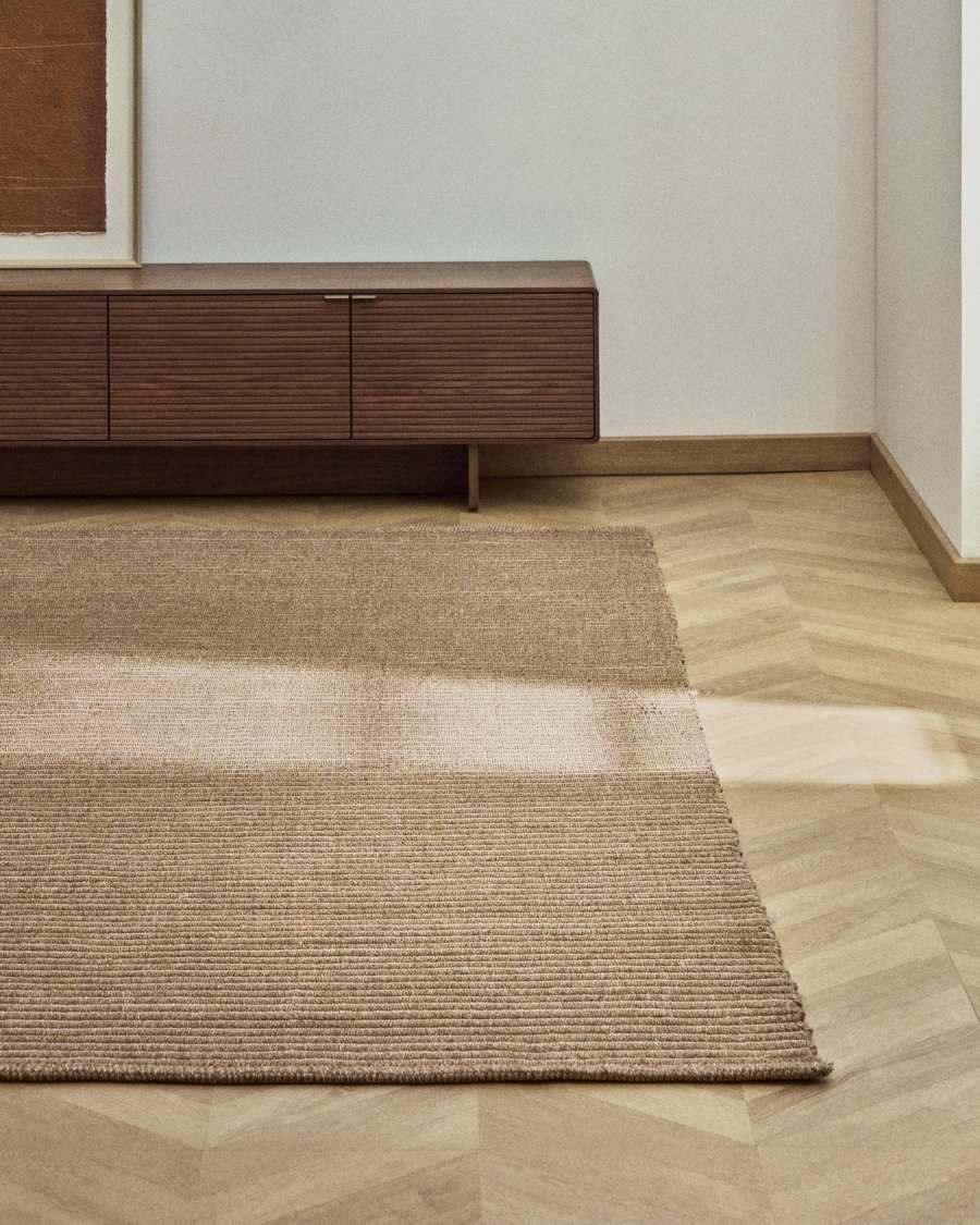Tappeto Ardelia in fibre sintetiche beige 200 x 300 cm