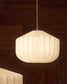 Lampada da soffitto Somar in fibre sintetiche e aste d'acciaio Ø 51 cm
