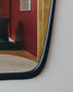 Specchio Alura in legno di teak nero 94,5 x 192 cm