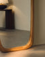 Specchio Alura in legno di teak 158 x 61 cm