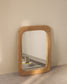 Specchio in rattan Zilna 58 x 79 cm