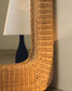 Specchio in rattan Zilna 58 x 120 cm