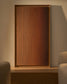 Quadro astratto Breon dipinto a mano nei toni dell’arancione 85 x 150 cm