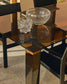 Tavolo Adularia in vetro temperato marrone 200 x 100 cm