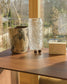 Vaso Dirva in ceramica marrone 38 cm