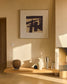 Vaso Pria in cartapesta beige 36 cm
