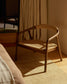 Tappeto Eloda in lana e viscosa senape 160 x 230 cm