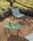 Tavolino da appoggio Maurina in acciaio zincato verde con piastrelle verdi 81 x 51 cm
